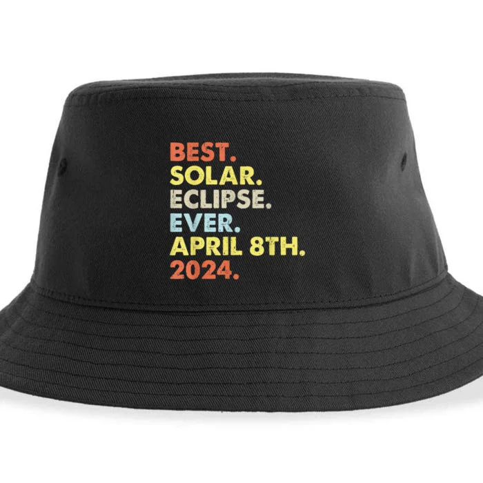 Best Solar Eclipse Ever April 8th 2024 Totality Astronomy Sustainable Bucket Hat