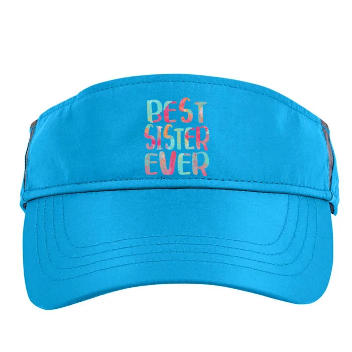 Best Sister Ever Mother's Day Adult Drive Performance Visor