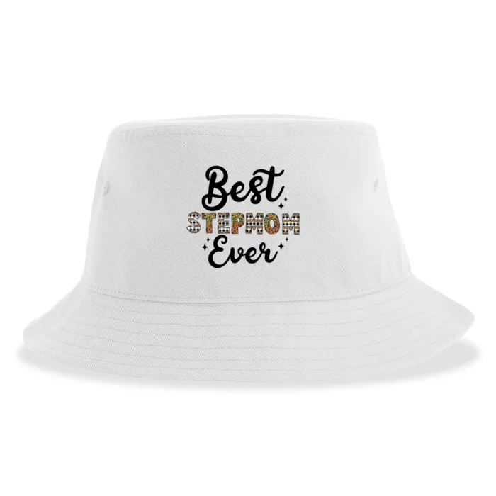 Best Stepmom Ever Sustainable Bucket Hat