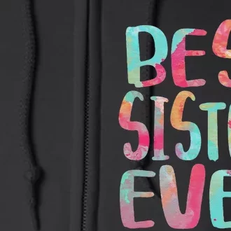 Best Sister Ever Mother's Day Full Zip Hoodie