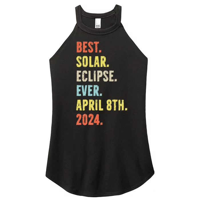 Best Solar Eclipse Ever April 8th 2024 Totality Astronomy Women’s Perfect Tri Rocker Tank