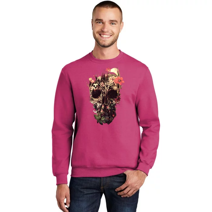 Bloom Skull Flower Sweatshirt