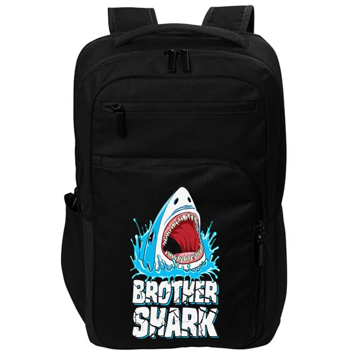 Brother Shark Family Matching Jawsome Gifts Impact Tech Backpack