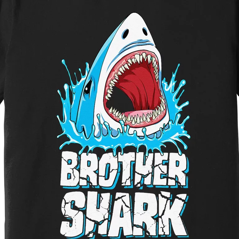 Brother Shark Family Matching Jawsome Gifts Premium T-Shirt