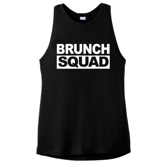 Brunch Squad Funny Matching Group Brunch Squad Gift Ladies Tri-Blend Wicking Tank