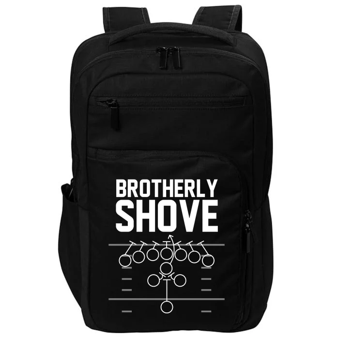 Brotherly Shove Football Fan Impact Tech Backpack