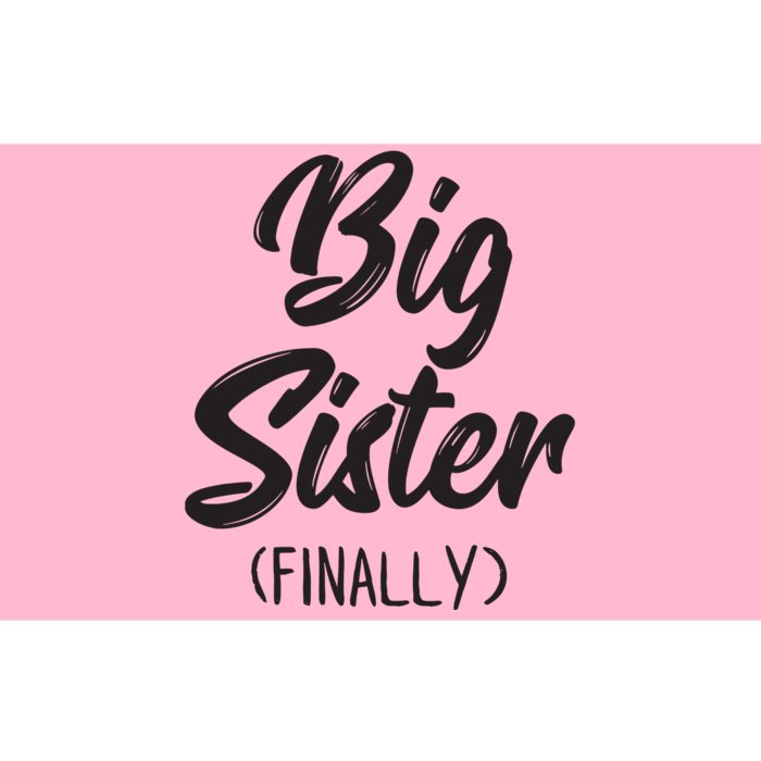 Big Sister Finally Shirts Girls Kids Big Sister Bumper Sticker