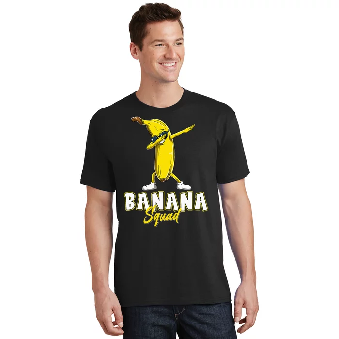 Banana Squad Funny Dabbing Banana Food & Dab T-Shirt