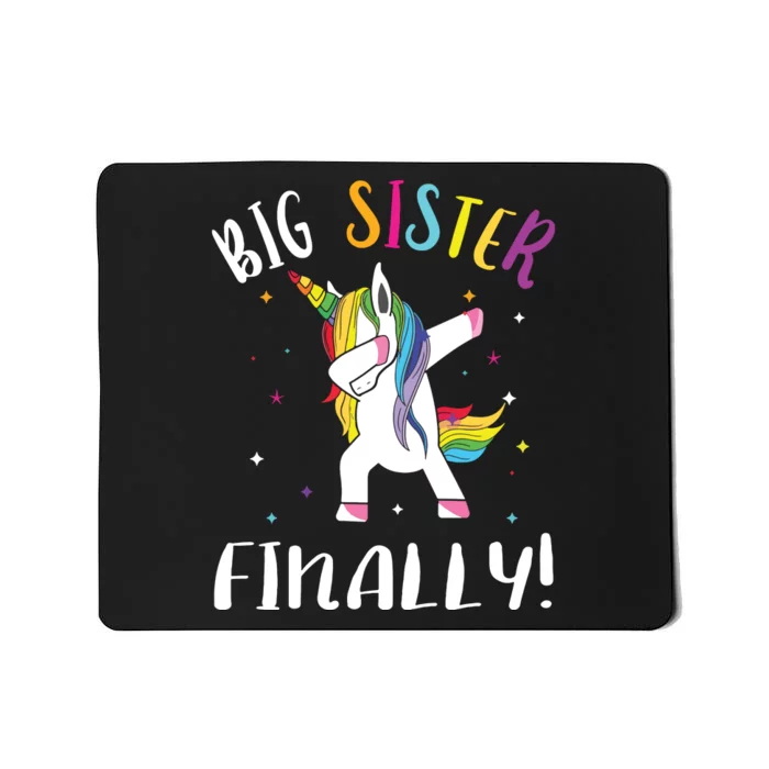 Big Sister Finally Unicorn Unicorn New Big Sister Mousepad