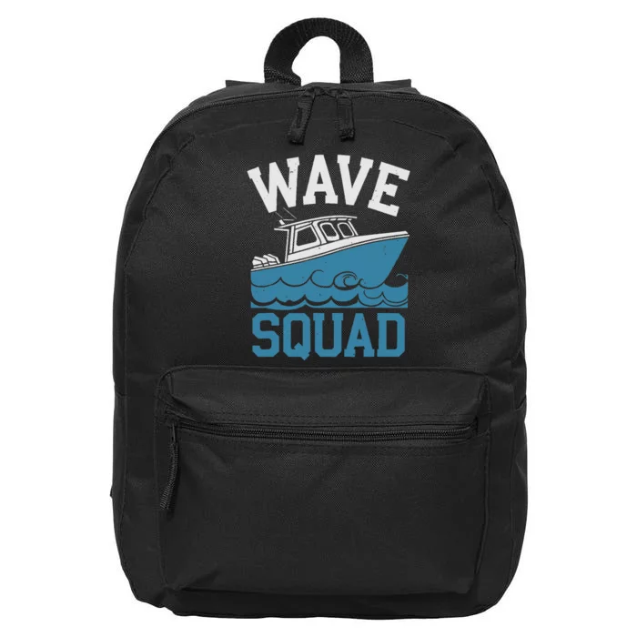 Boatman Squad Ferry Waterway Navigation Boatman 16 in Basic Backpack