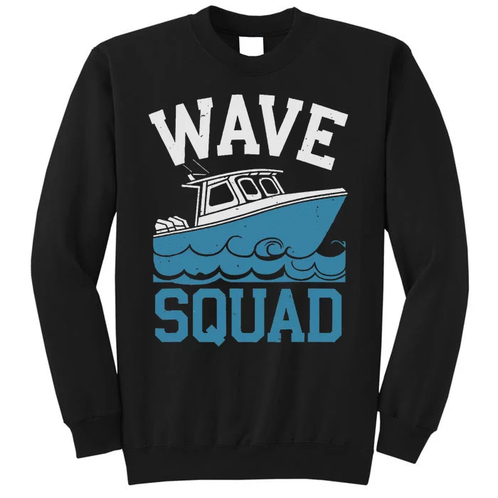 Boatman Squad Ferry Waterway Navigation Boatman Tall Sweatshirt