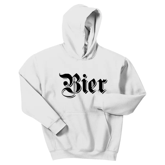 Bier Shirts Funny German Beer For Oktoberfest Kids Hoodie