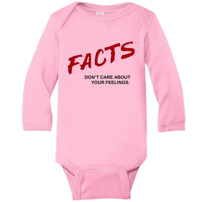 Ben Shapiro Facts Baby Long Sleeve Bodysuit