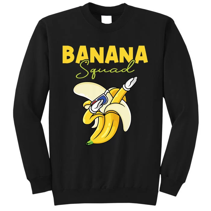 Banana Squad Funny Dabbing Banana Food & Dab Sweatshirt