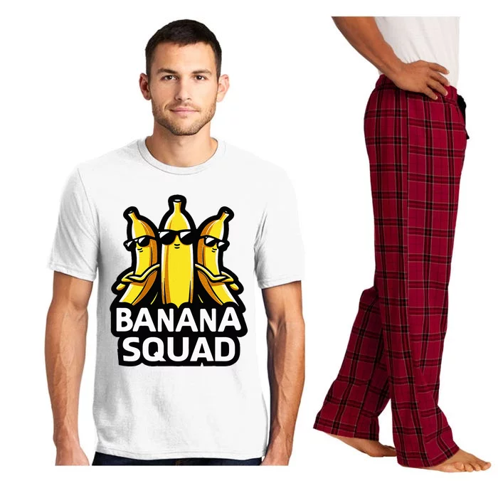 Banana Squad Fruit Banana Lover Team Banana Pajama Set