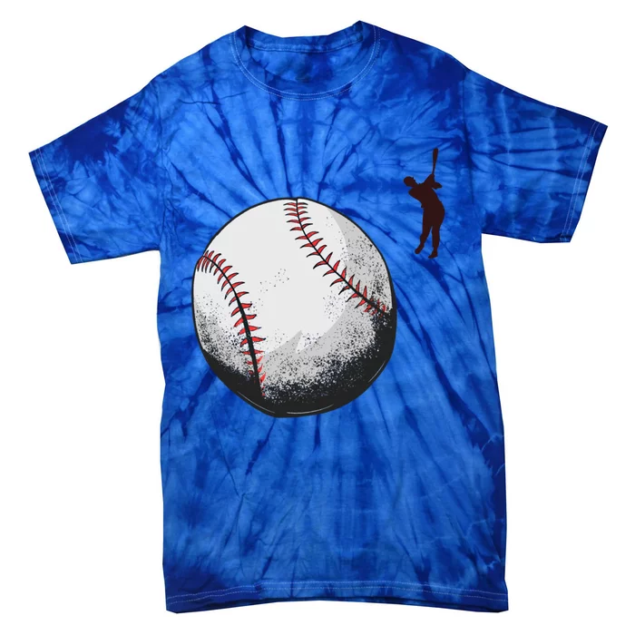 Baseball Softball Fan Batter Pitcher Catcher Trainer Gift Tie-Dye T-Shirt