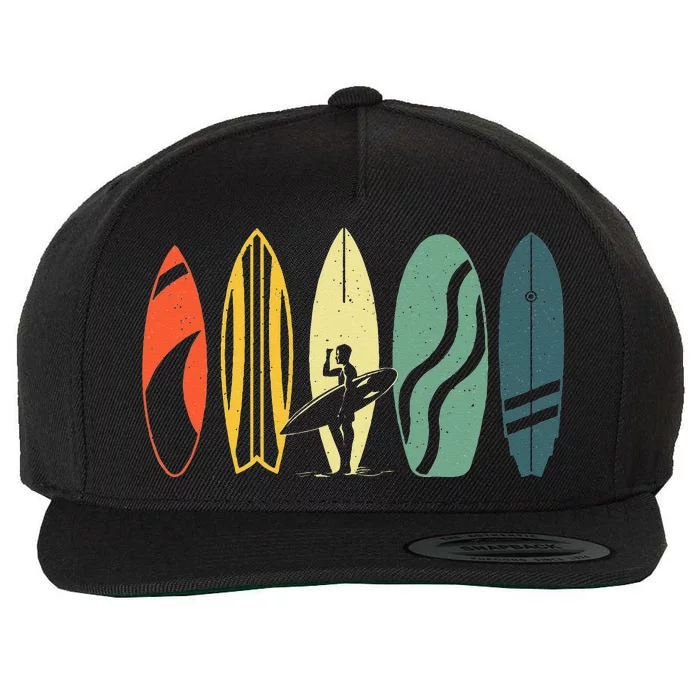 Best Surfboard For Men Women Kids Surfing Surfer Surfboard Wool Snapback Cap