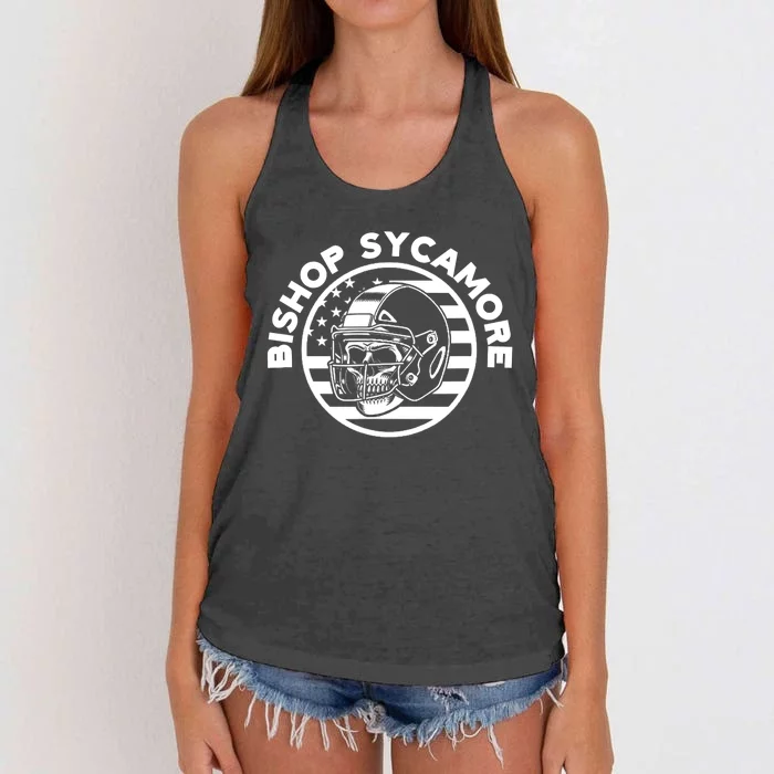 Bishop Sycamore Football Women's Knotted Racerback Tank