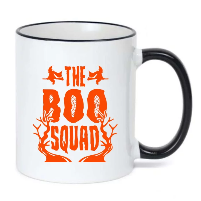 Boo Squad Friends Halloween Funny Gift Black Color Changing Mug