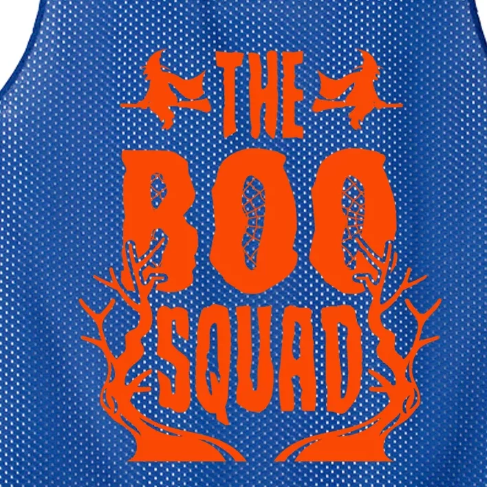 Boo Squad Friends Halloween Funny Gift Mesh Reversible Basketball Jersey Tank