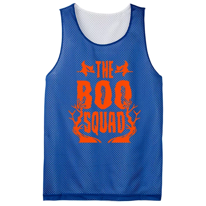 Boo Squad Friends Halloween Funny Gift Mesh Reversible Basketball Jersey Tank