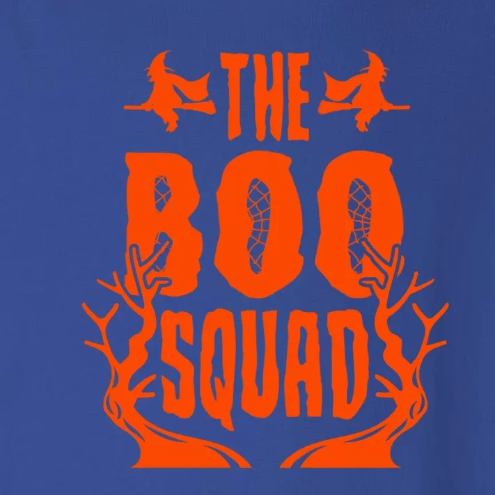 Boo Squad Friends Halloween Funny Gift Toddler Long Sleeve Shirt