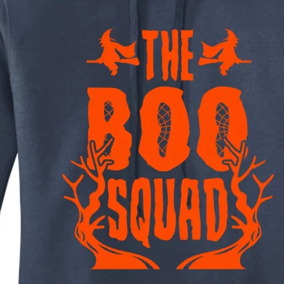 Boo Squad Friends Halloween Funny Gift Women's Pullover Hoodie