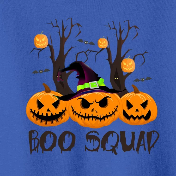 Boo Squad Funny Halloween Cool Gift Toddler T-Shirt