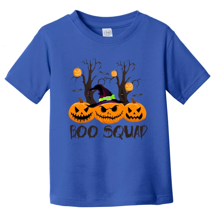 Boo Squad Funny Halloween Cool Gift Toddler T-Shirt