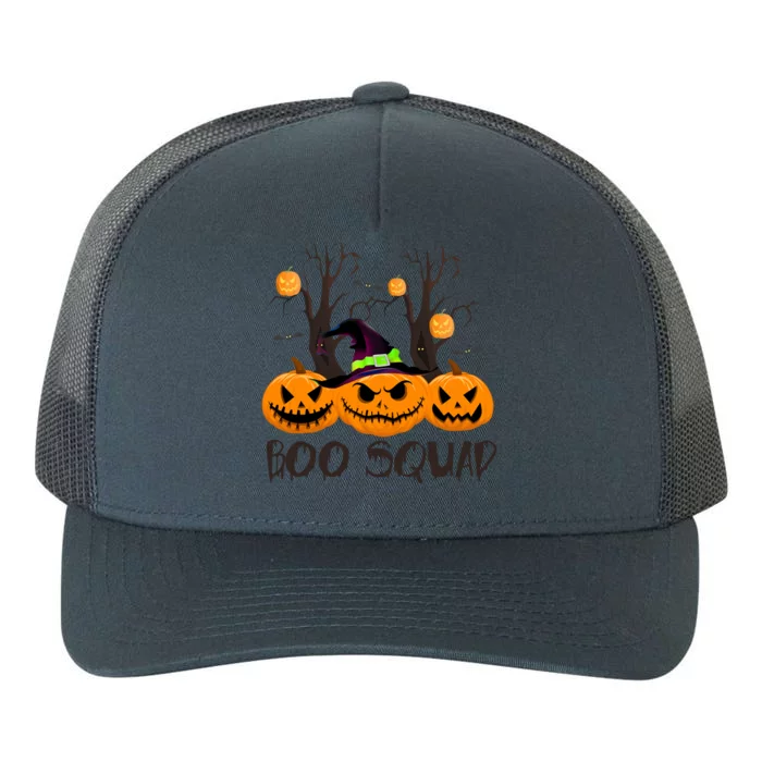 Boo Squad Funny Halloween Cool Gift Yupoong Adult 5-Panel Trucker Hat