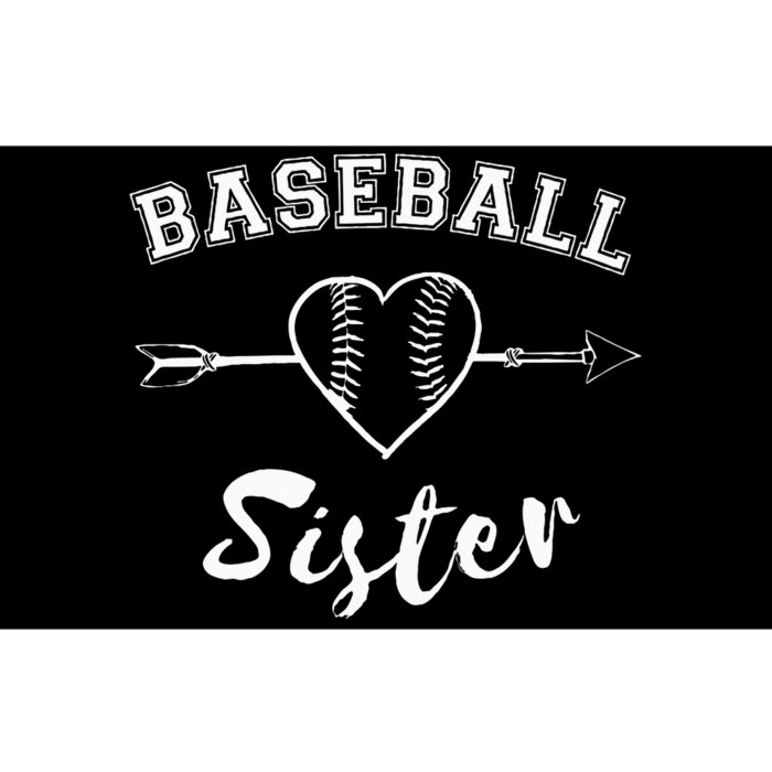 Baseball Sister Family Bumper Sticker