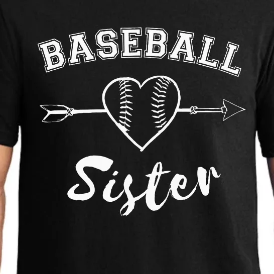 Baseball Sister Family Pajama Set