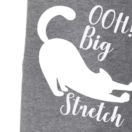 Big Stretch Funny Cat Lover Doggie 3-End Fleece Hoodie