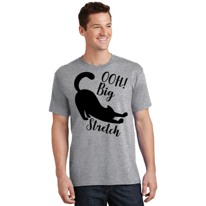 Big Stretch Funny Cat Lover T-Shirt