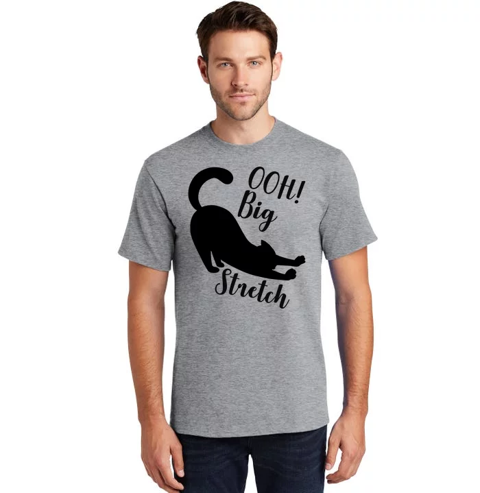 Big Stretch Funny Cat Lover Tall T-Shirt