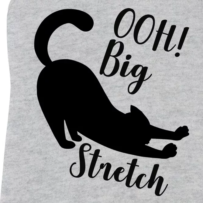 Big Stretch Funny Cat Lover Women's Racerback Tank