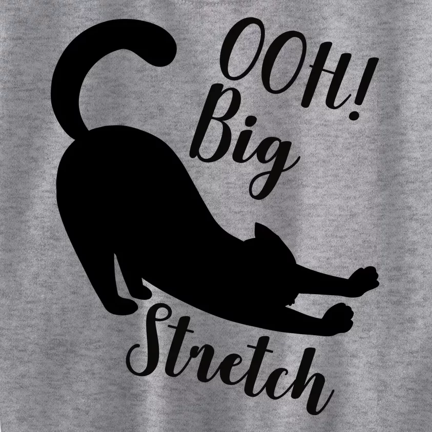 Big Stretch Funny Cat Lover Kids Sweatshirt