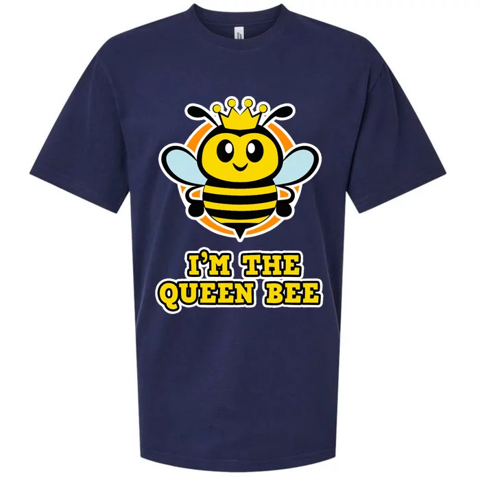 Bee Shirt For Women And Girls I'm The Queen Bee TShirt Sueded Cloud Jersey T-Shirt