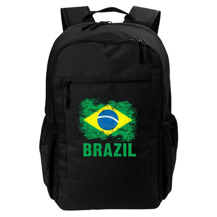 Brazil Soccer Football Brazilian Flag Daily Commute Backpack