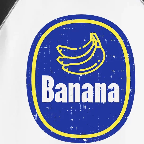 Banana Sticker Funny Fruit Lazy DIY Easy Halloween Costume Toddler Fine Jersey T-Shirt