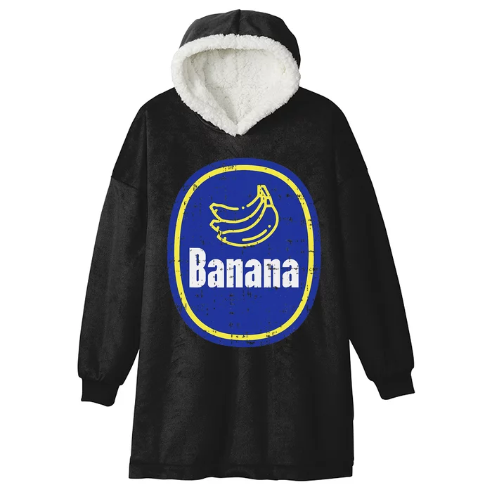 Banana Sticker Funny Fruit Lazy Diy Easy Halloween Costume Hooded Wearable Blanket