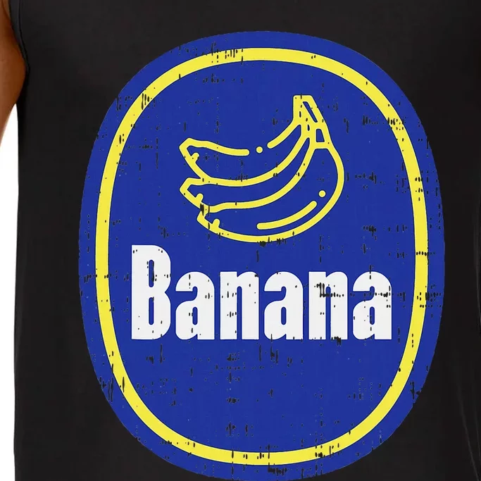 Banana Sticker Funny Fruit Lazy Diy Easy Halloween Costume Comfort Colors® Tank Top