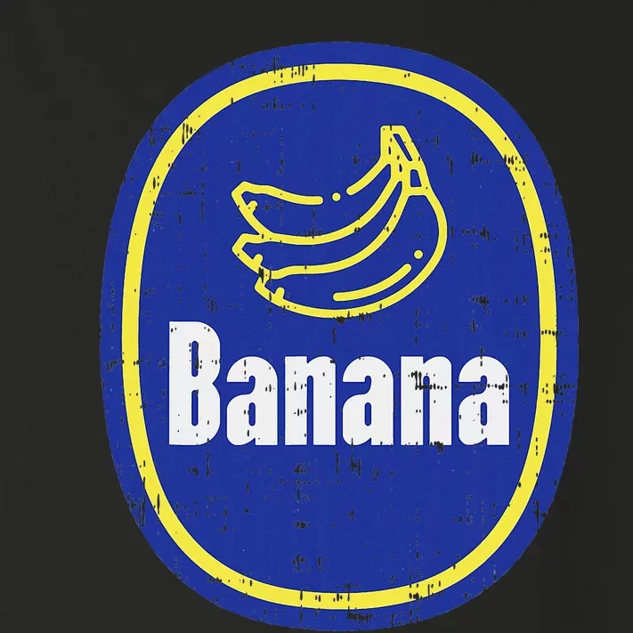 Banana Sticker Funny Fruit Lazy Diy Easy Halloween Costume Toddler Long Sleeve Shirt