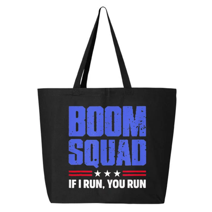 BOOM SQUAD Fireworks Director 4th of July Gift 25L Jumbo Tote