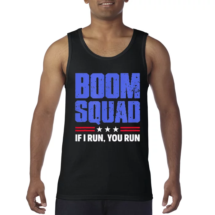 BOOM SQUAD Fireworks Director 4th of July Gift Tank Top