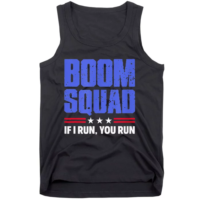 BOOM SQUAD Fireworks Director 4th of July Gift Tank Top