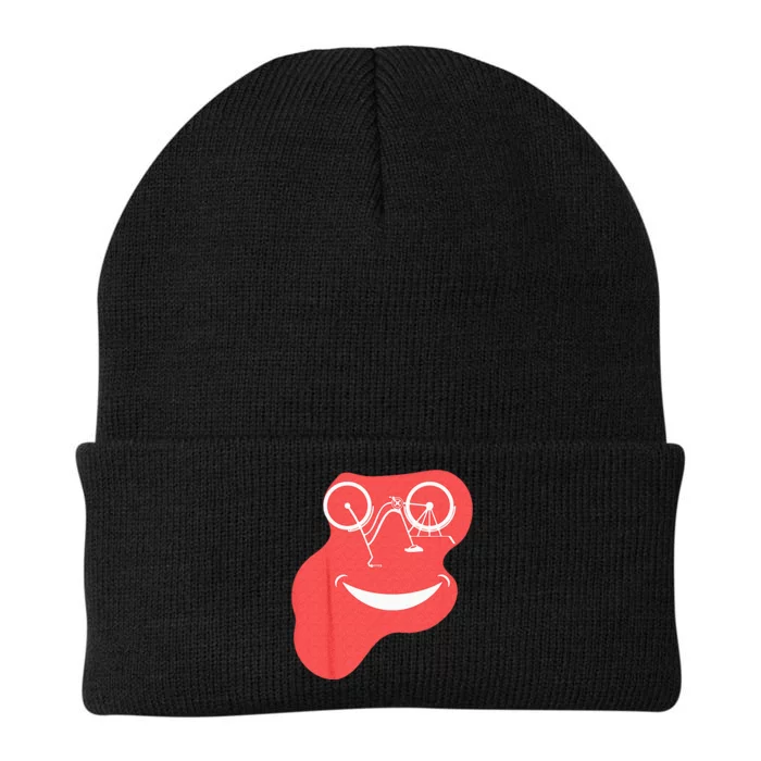 Bike Smile Face MTB Cycling Bike MTX Lover For Man And Women Knit Cap Winter Beanie