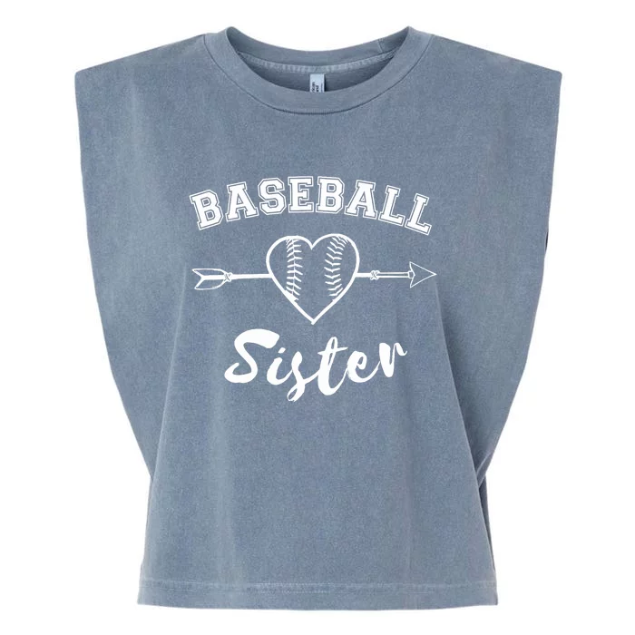 Baseball Sister Family Garment-Dyed Women's Muscle Tee