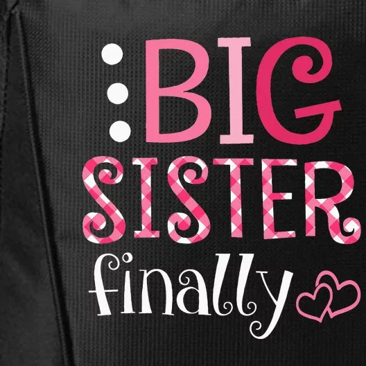 Big Sister Finally Pregnancy Announcement City Backpack