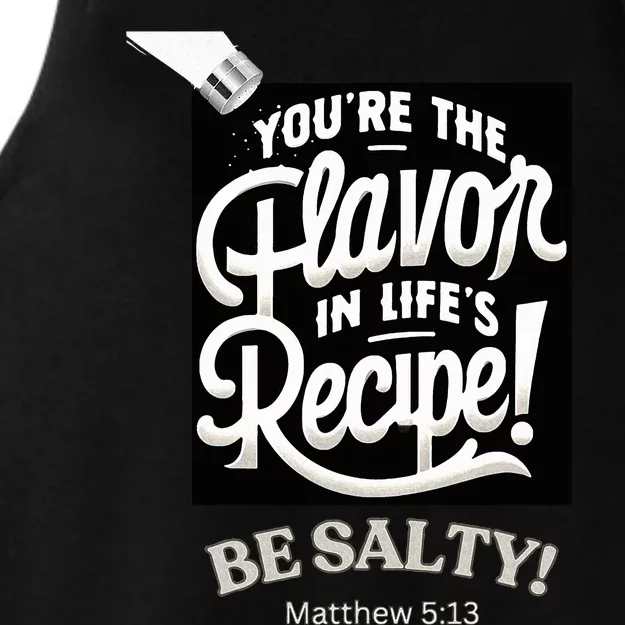 Be Salty Flavor Ladies Tri-Blend Wicking Tank